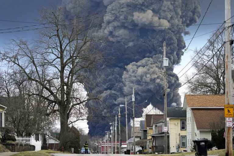 Train derailment in Ohio |  Joe Biden orders door-to-door in East Palestine