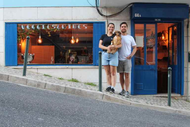 Two lovers (of food) in Lisbon