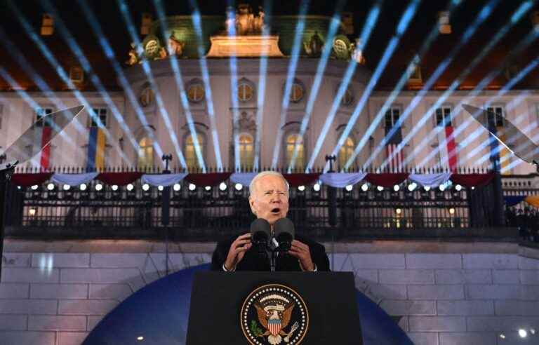 “Ukraine will never be a victory for Russia”, assures US President Joe Biden