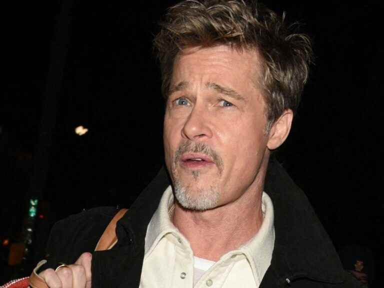 Virginie Efira lands Brad Pitt in the middle of the ceremony, the whole room in shock!