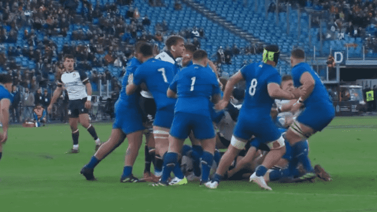 a laborious victory for the Blues against Italy