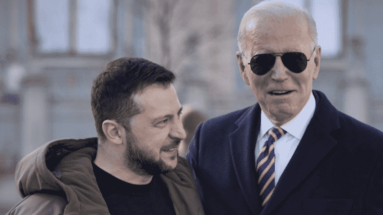 a surprise and historic visit by Joe Biden to kyiv