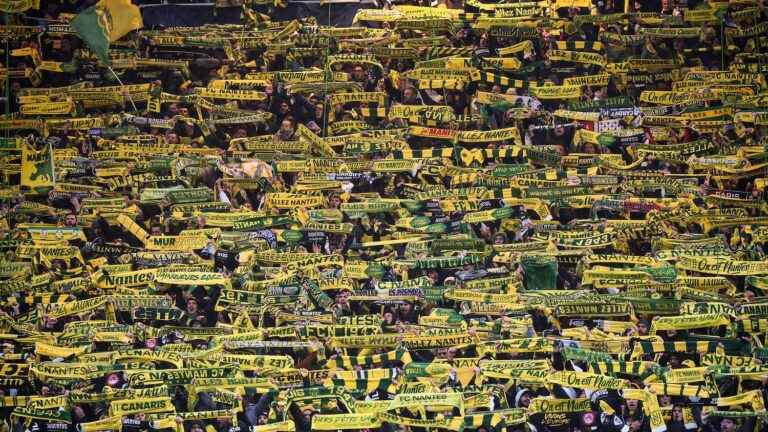 despite the cold shower, FC Nantes supporters vibrated