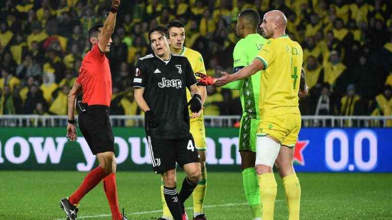 disappointment for Nantes, eliminated by Juventus after a nightmarish evening