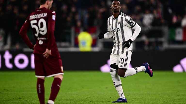 eleven months later, Paul Pogba returns to the field with Juventus Turin