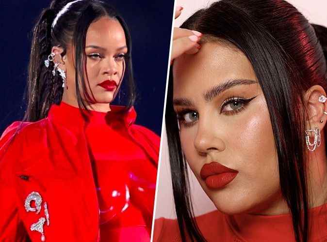 here’s how to replicate Rihanna’s makeup at the Superbowl