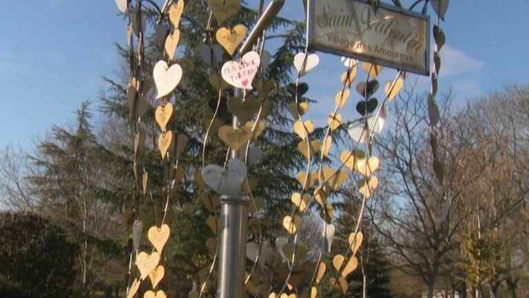 in Berry, a village bears the name of the feast of lovers