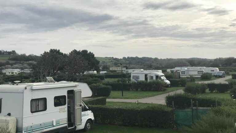 in Normandy, a campsite bears the brunt of climate change