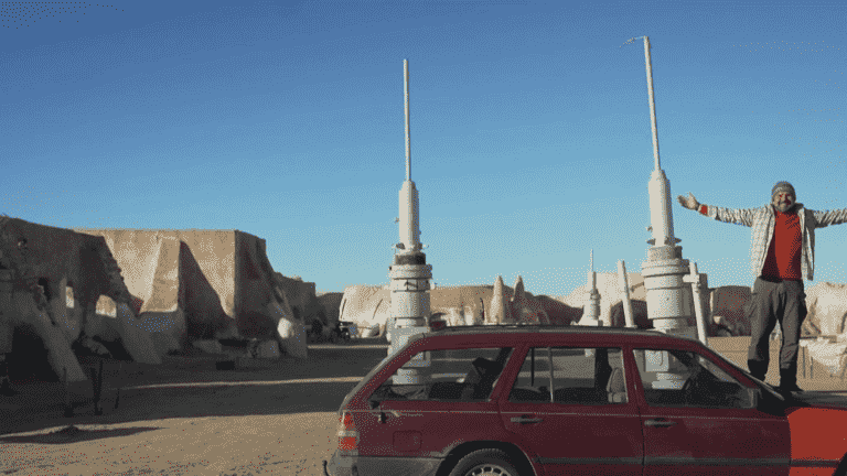 in Tunisia, the old Star Wars sets still attract