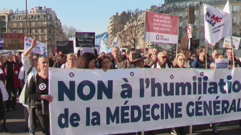 new day of strike by liberal doctors