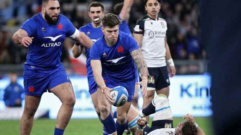 relive the difficult success of the XV of France during its entry into the running against Italy