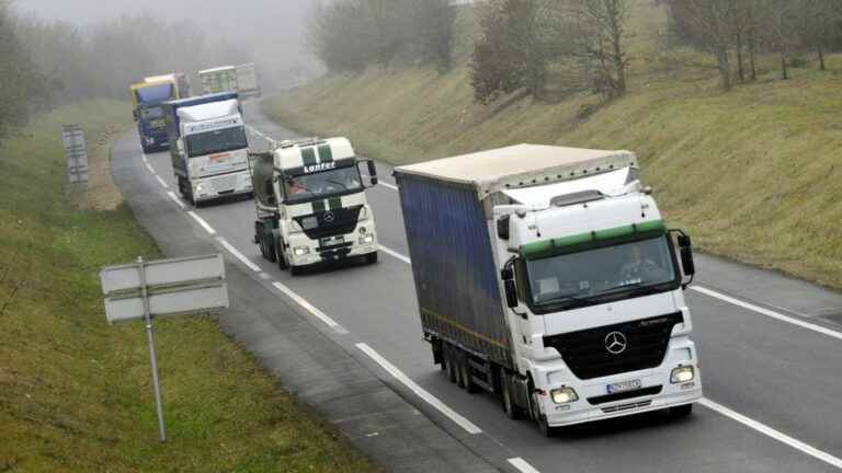 the European Commission wants to ban a large part of polluting heavy goods vehicles by 2040, without convincing environmentalists