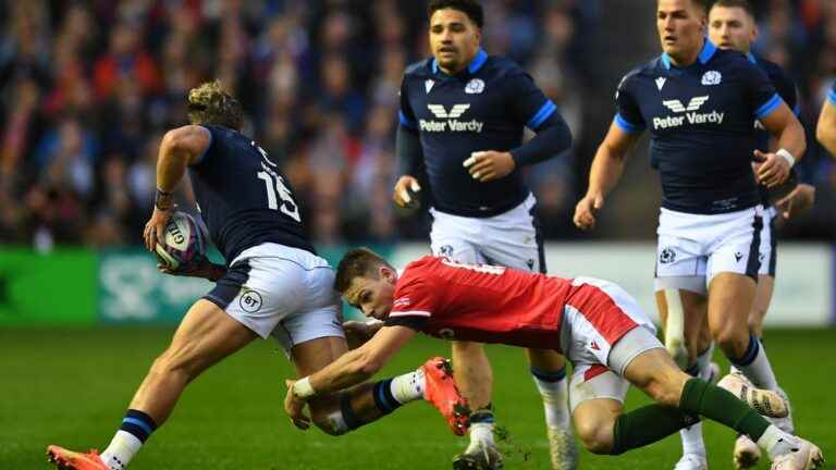 the XV of Chardon punishes the XV of Leek, reduced to 14 for ten minutes… Follow the match of the Six Nations Tournament