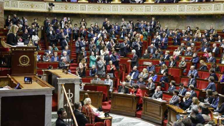 the debates end in the National Assembly without a vote on the decline in the legal age, the text transmitted to the Senate