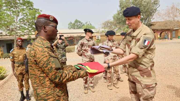 the end of the operations of the French Saber force in the country