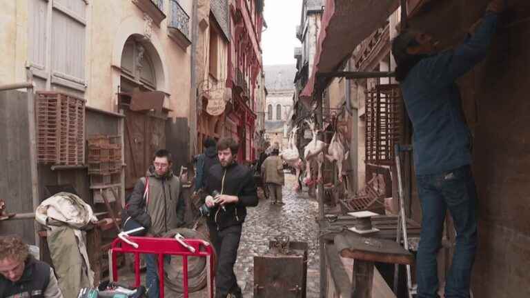 when the streets of Le Mans become a film set