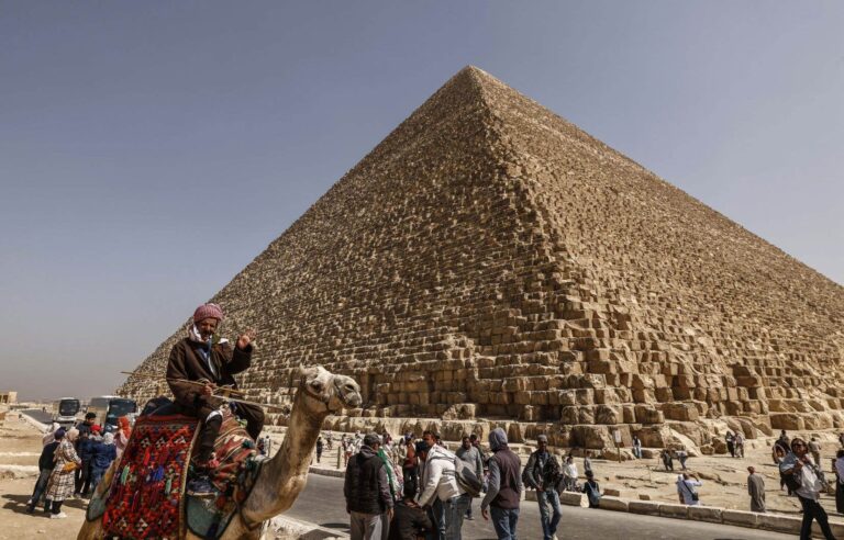 A nine-meter chamber is discovered in the Great Pyramid of Giza