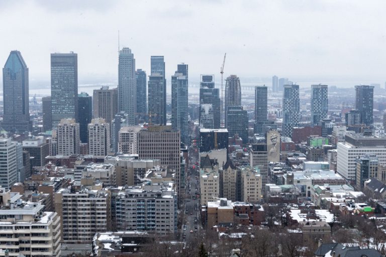 A spring storm hits Quebec