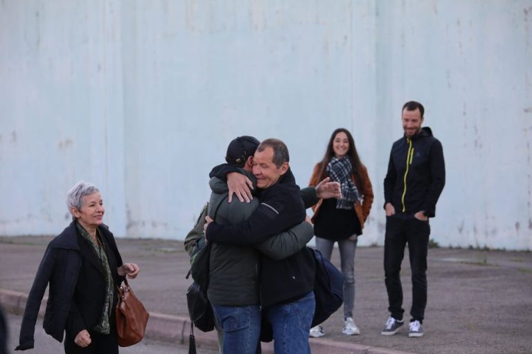 Alain Ferrandi leaves Borgo prison for his first day of semi-freedom