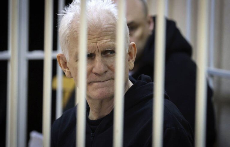 Ales Bialiatski, co-winner of the Nobel Peace Prize, sentenced to 10 years in prison in Belarus