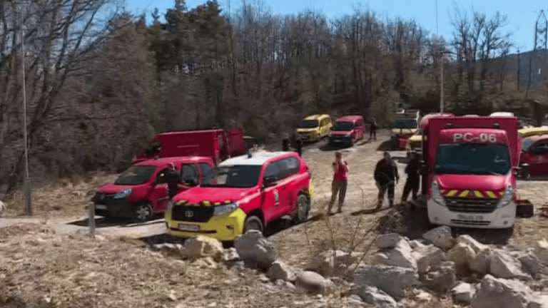 Alpes-Maritimes: 30 hectares burned in a fire