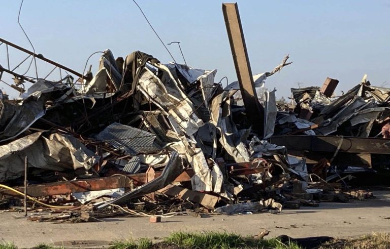 At least 23 dead in a powerful tornado in the southern United States