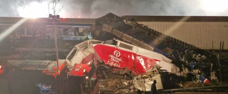 At least 36 dead and 85 injured after train crash in Greece