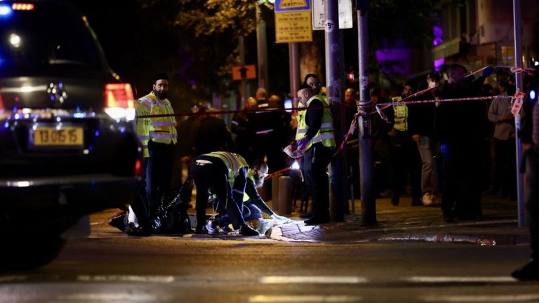 three injured in an attack in Tel Aviv, the assailant shot dead