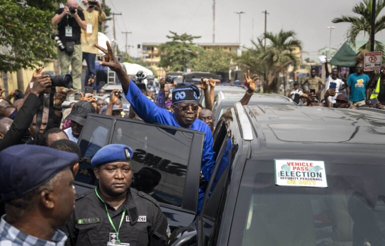 Bola Tinubu wins the presidential election in Nigeria