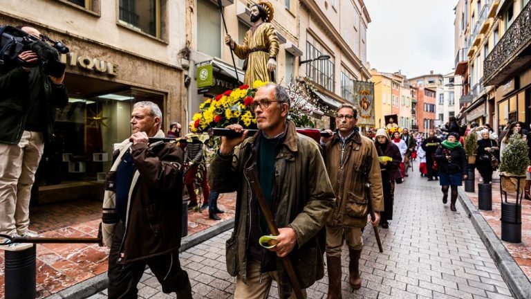 Catalan farmers invoke Saint-Gaudérique to bring rain