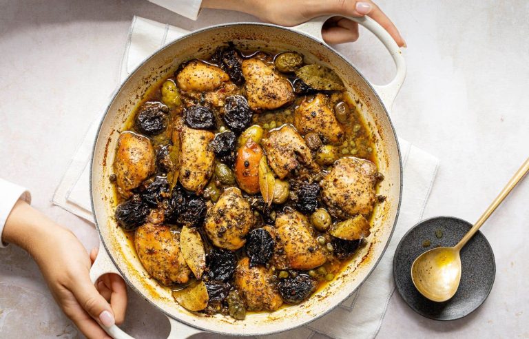 Chicken Marbella Recipe |  The duty