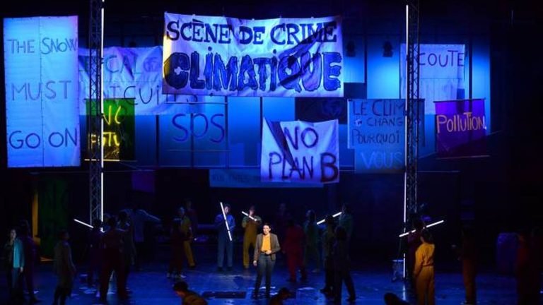 “Climate”, an ecological fresco carried by the young people of Opéra Junior in Montpellier