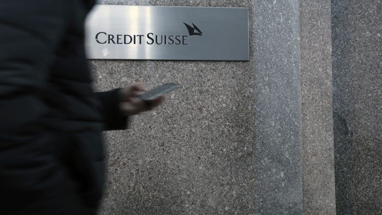 Credit Suisse plans to borrow up to 50 billion euros from the central bank, after its stock market crash