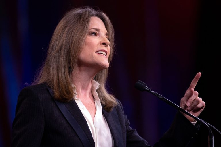 Democratic Party |  Former candidate Marianne Williamson in the running for the White House