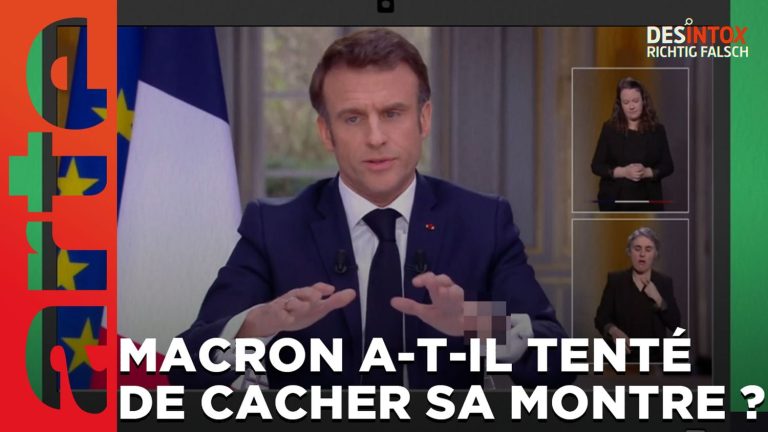 Detox.  No, Emmanuel Macron did not try to hide his watch at 80,000 euros on the 1 p.m. news