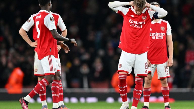 Eliminated on penalties, Arsenal fall high against Sporting and lose William Saliba to injury