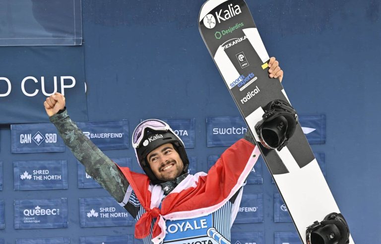 Éliot Grondin wins a second medal at Mont-Sainte-Anne