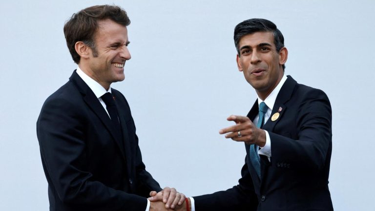 Emmanuel Macron receives Rishi Sunak, follow the meeting