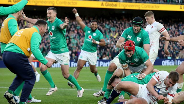 England fall, Ireland achieve Grand Slam, France finish second