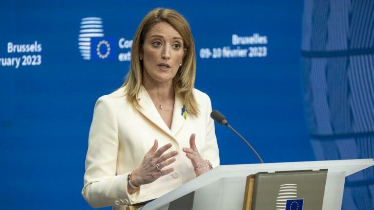 European Parliament President hopes to open accession negotiations with Kyiv this year