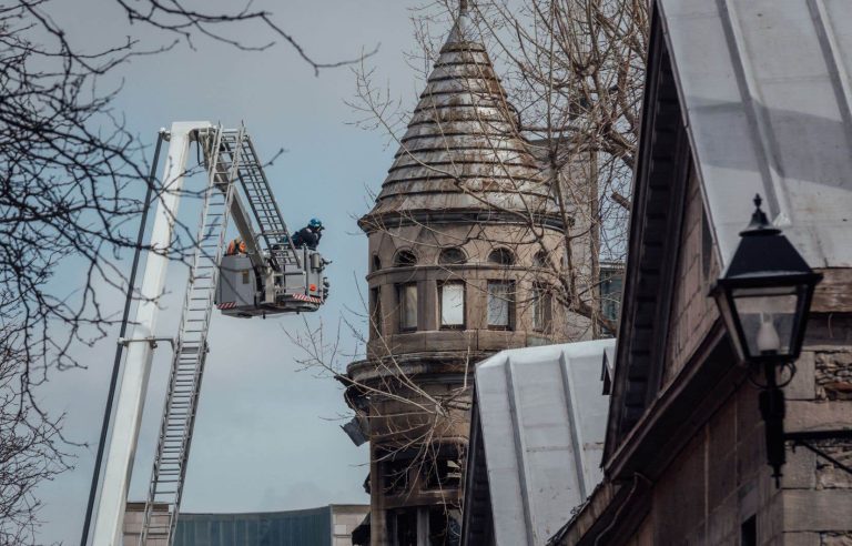 Fire in Old Montreal: the dismantling has begun