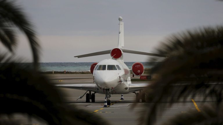 France is the European Union country generating the most CO2 by private jets, according to Greenpeace