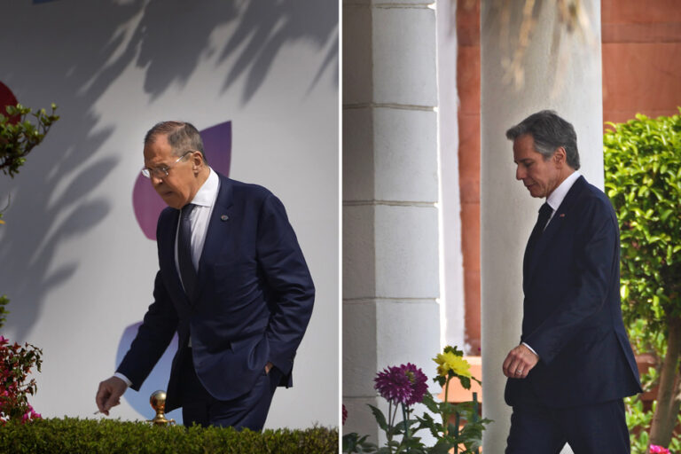 G20 |  First meeting since the war in Ukraine between Blinken and Lavrov