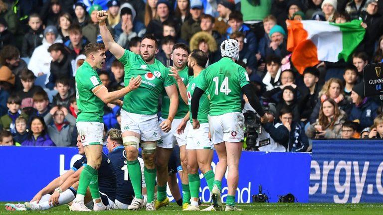 Ireland close to Grand Slam after win in Scotland