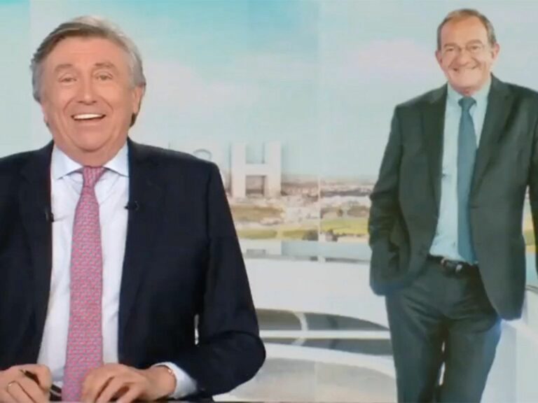 Jacques Legros pays tribute to Jean-Pierre Pernaut on the TF1 newscast, viewers don’t miss it!