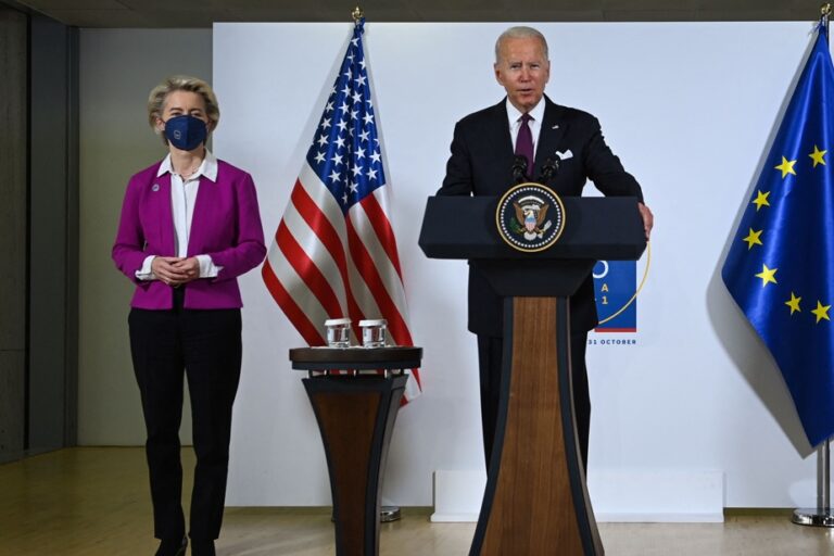 Joe Biden will receive the President of the European Commission