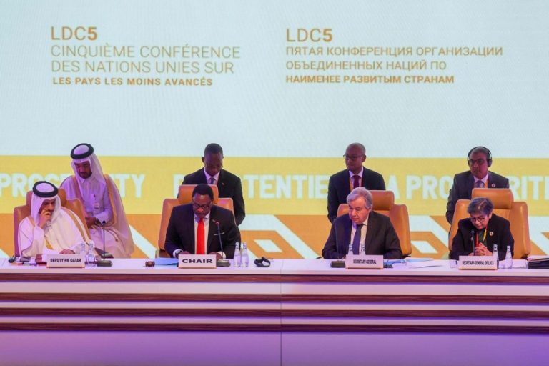 Least Developed Countries Conference |  Calls to connect the “forgotten of the digital revolution” in Doha