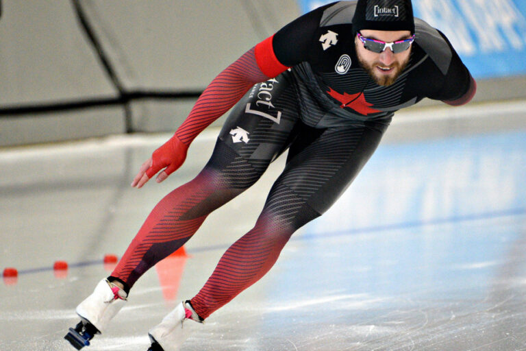 Long Track World Championships |  Laurent Dubreuil finishes 11th in the 1000 meters