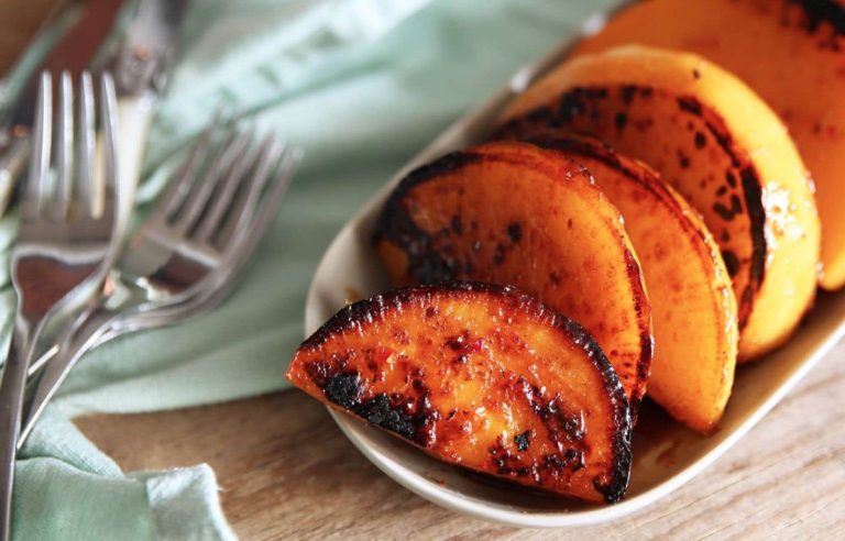 Maple glazed rutabaga recipe