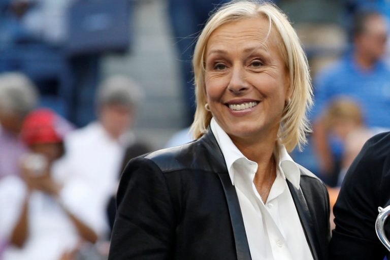 Martina Navratilova reveals she is in remission from her breast and throat cancers